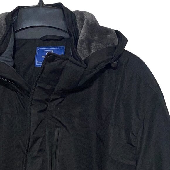 Outdoorsports OSCILLATOR SERIES Blue Hooded Mens jacket coat - Picture 2 of 10